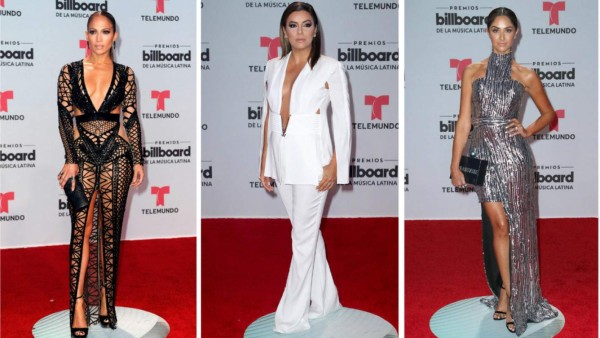 Te mostramos las mejores vestidas de la alfombra roja de los Premios Billboard 2017