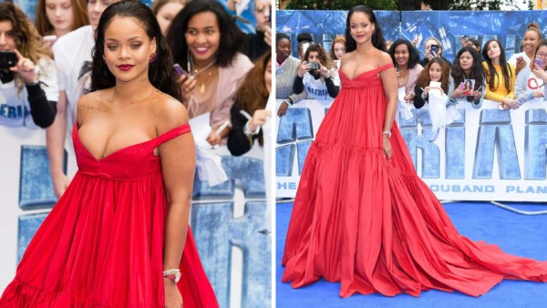 Los impresionantes looks de Rihanna y Cara Delevingne en Londres