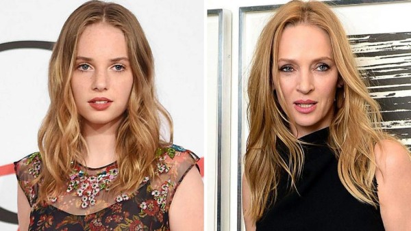 Uma Thurman y Maya Ray Hawke<br/>Una versión hermosa, muy parecida a su madre. Ambas son divinas de los pies a la cabeza.<br/>