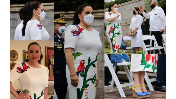 Talento hondureño detrás del look de la primera dama