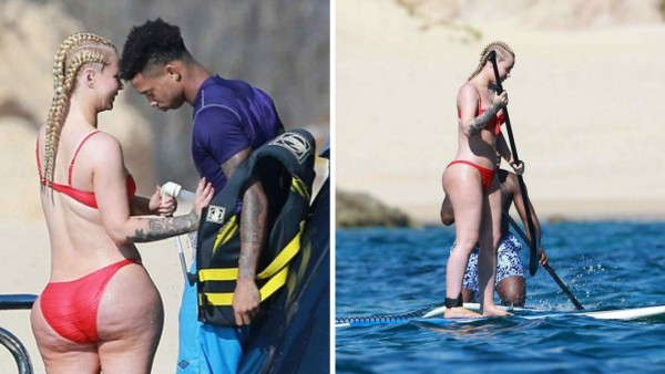 Iggy Azalea y su novio en las playas de México