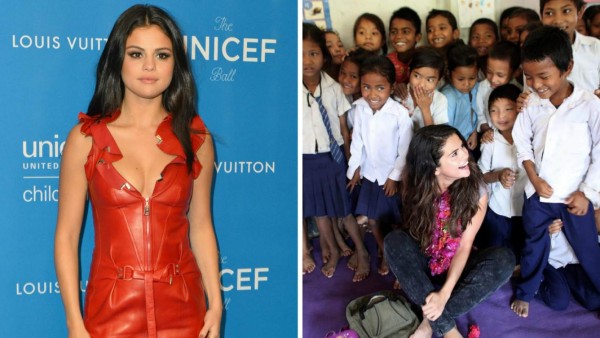 Es embajadora de UNICEF desde 2009 cuando, tenía apenas 17 años, la cantante está comprometida con las causas humanitarias y apoya la lucha contra el bullying