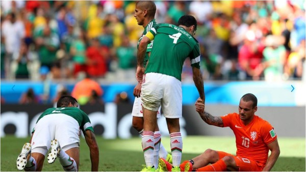 En imágenes la caída de México