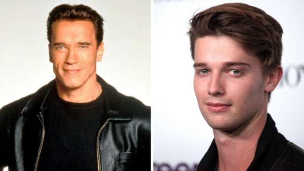 Arnold Schwarzenegger y Patrick Schwarzenegger<br/>El joven Patrick empieza a practicar fisicoculturismo y a actuar en series de televisión, ya veremos si puede superar al eterno Terminator.<br/>