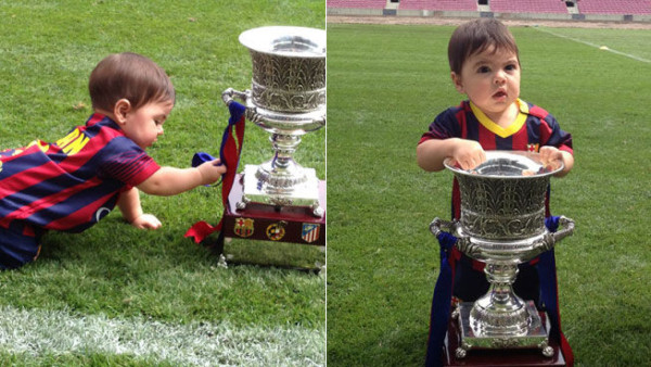 Milan, Shakira, Piqué y la Supercopa