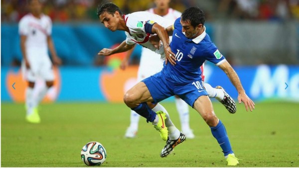 Costa Rica supera a Grecia