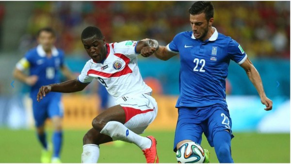 Costa Rica supera a Grecia