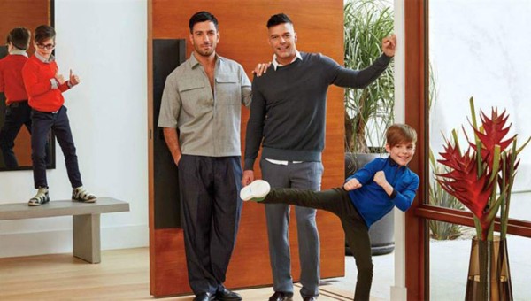 Ricky Martin habla con sinceridad a sus hijos.