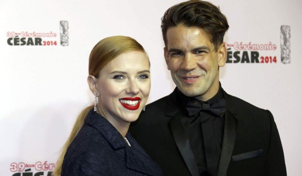 Scarlett Johansson y Romain Dauriac