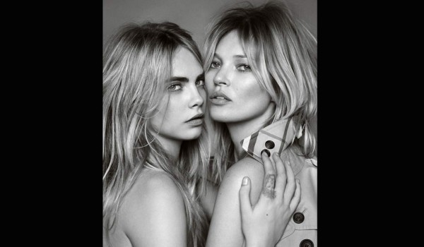 Cara Delevingne y Kate Moss
