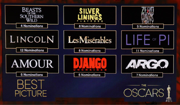 'Lincoln' nominada a 12 Oscar