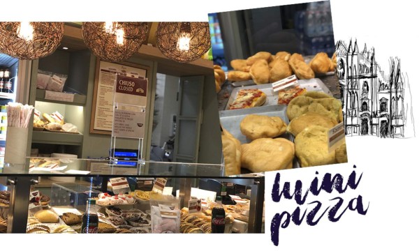 Luini Pizza, un establecimiento considerado una comida rápida, deliciosa y con un precio accesible.