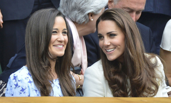 Duquesa de Cambridge y Victoria Beckham