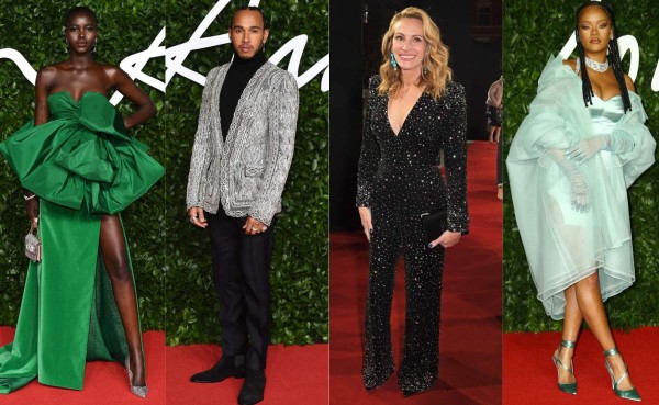 La Red Carpet de los British Fashion Awards