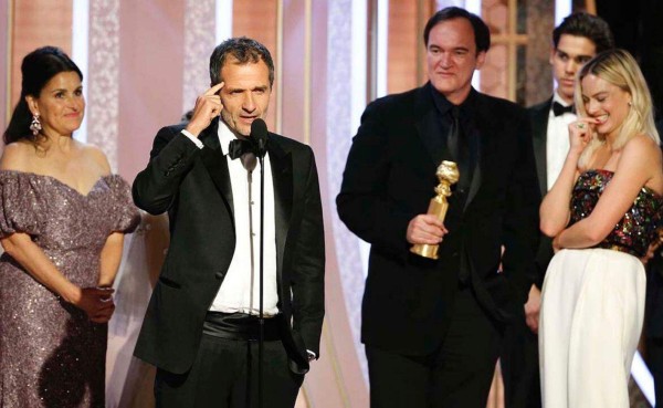 ¡Otro para Tarantino! Once Upon a Time in Hollywood ganó a mejor película de comedia o musical.