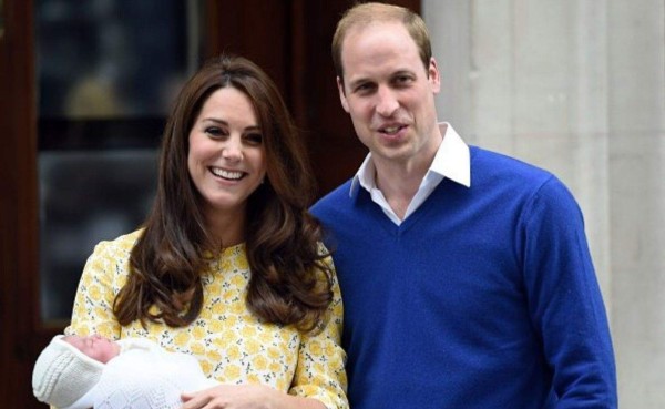 La Princesa Charlotte nace el 2 de mayo de 2015.