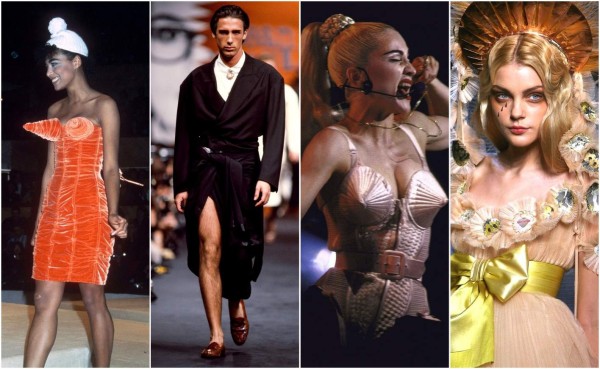 Jean-Paul Gaultier, diseñador de moda de alta costura, inició su marca de moda homónima creando diseños vanguardistas, fuera de lo común. Creó su primera colección individual en 1976, con un enfoque irreverente y convencional, desafiando la industria de la moda de aquellos años. Tras 50 años de carrera ha anunciado su retiro de la alta costura, dejando un legado honorable en el mundo del diseño y el corazón de todos los amantes de este rubro. Te dejamos esta galería con los looks más icónicos en la carrera del diseñador: