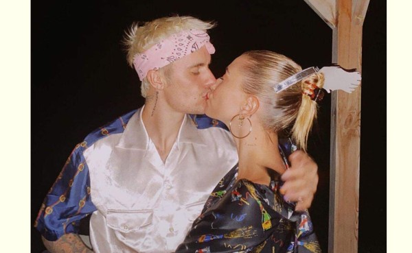 Hailey y Justin Bieber.