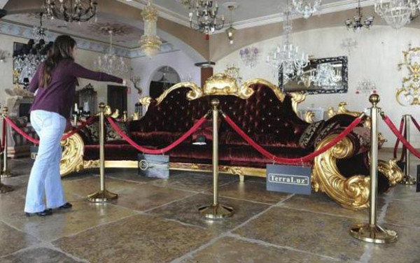 El sillón de oro Michael Jackson