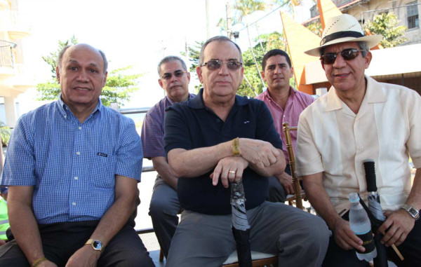 Los invitados compartieron en el emblemático Barrio Inglés de La Ceiba