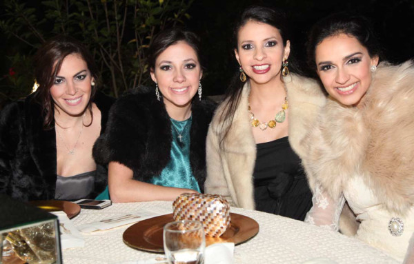 Alia Castillo, Adriana Rivera, Karla Abrego y Atenas Hernández