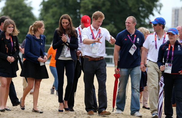 Kate y Guillermo vibran con medalla de Zara Phillips
