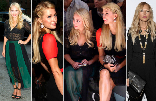 ‘It girls’ y modelos rivalizan en estilo