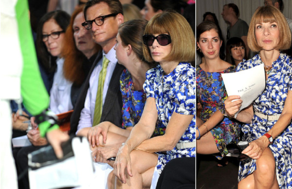 ‘It girls’ y modelos rivalizan en estilo