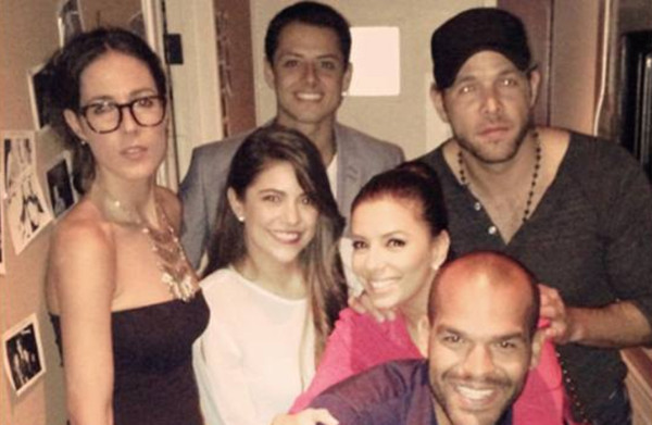 Eva Longoria presume cena con...