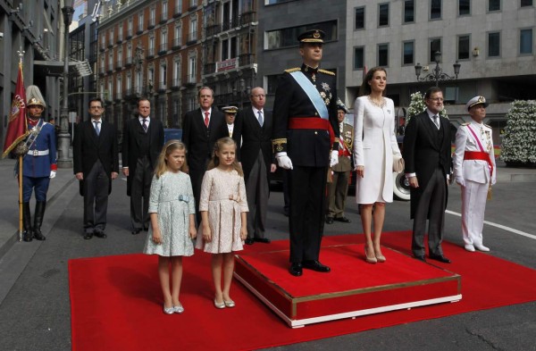 Así lució Letizia de España