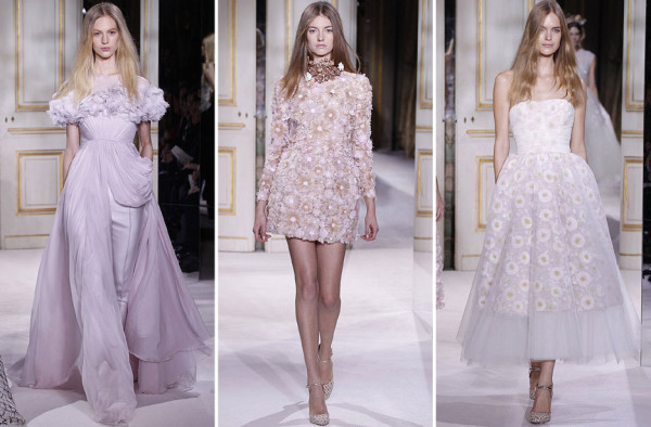 Contrastes y feminidad en colección de Giambattista Valli