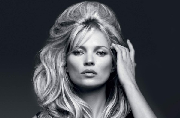 Kate Moss, aparece en cuarto lugar con 91.06 por ciento, en base al estudio