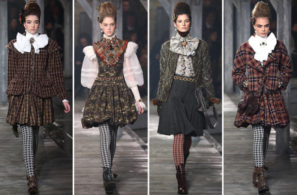 Karl Lagerfeld presenta en Escocia sus nuevas propuestas para Chanel