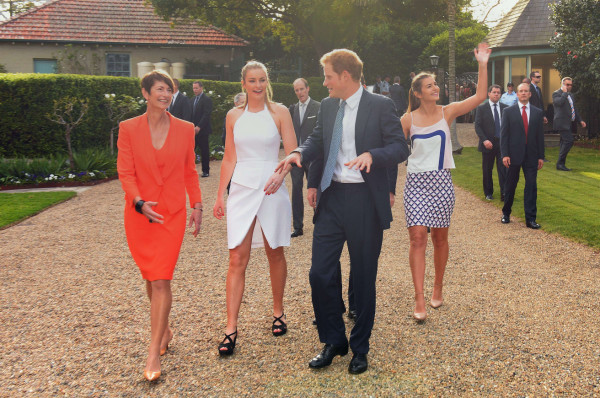 Visita de Harry a Australia