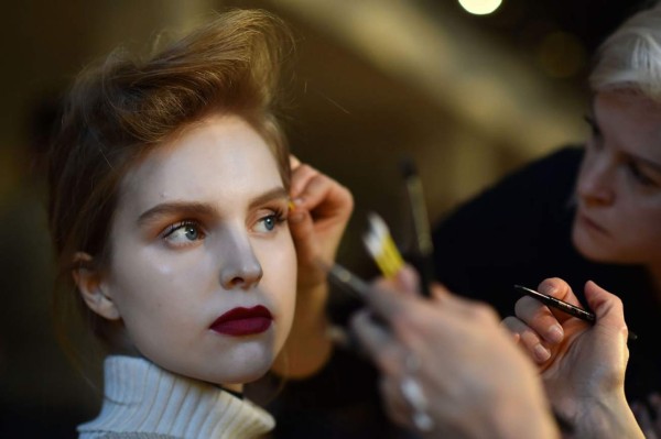 Así es el backstage de London Fashion Week!