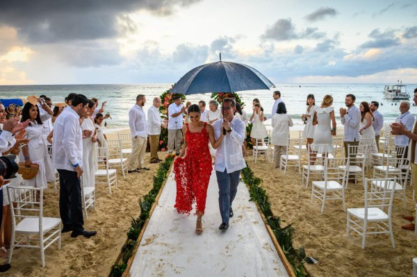 La boda civil de Paola Silvestri y Federico Lang  