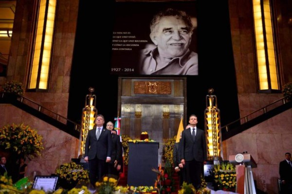 El emotivo adios a García Márquez