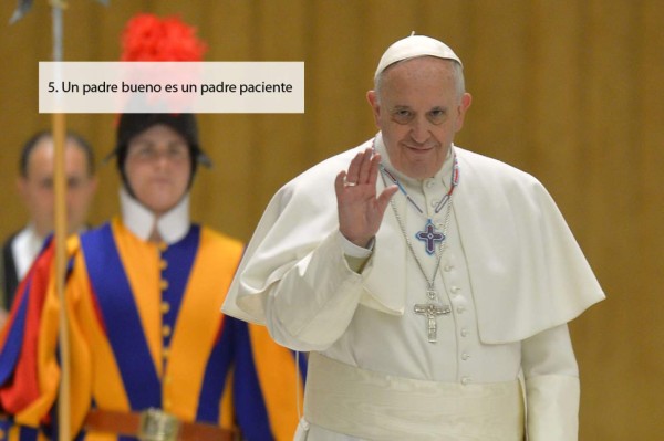 7 consejos del Papa Francisco para ser un buen papá