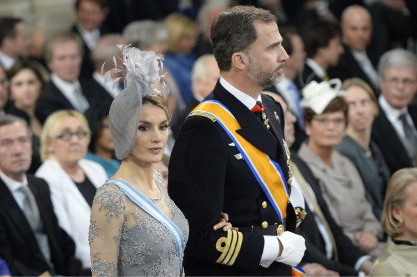 Príncipes y duques asisten a la coronación