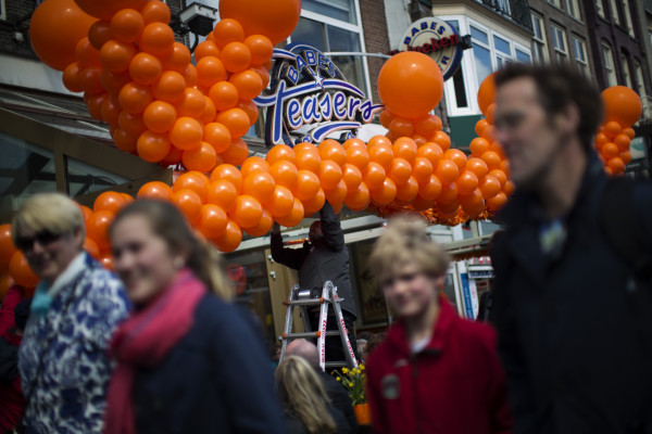 El ensayo previo a la Coronación de Holanda