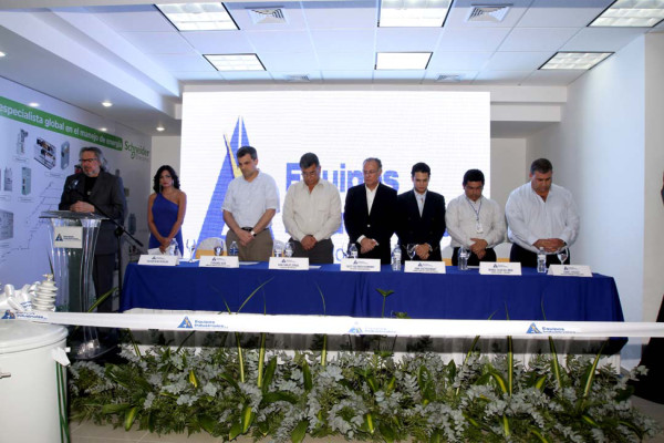 Inauguración de Equipos Industriales