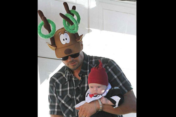 Hollywood celebra las festivas fiestas