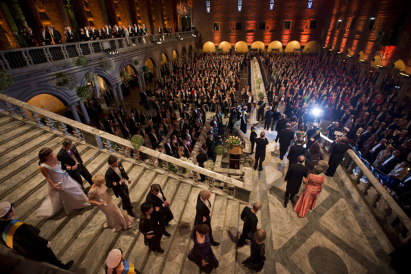 La ceremonia de los premios Nobel