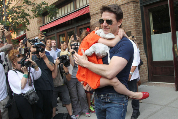 Tom Cruise se reencontró con Suri