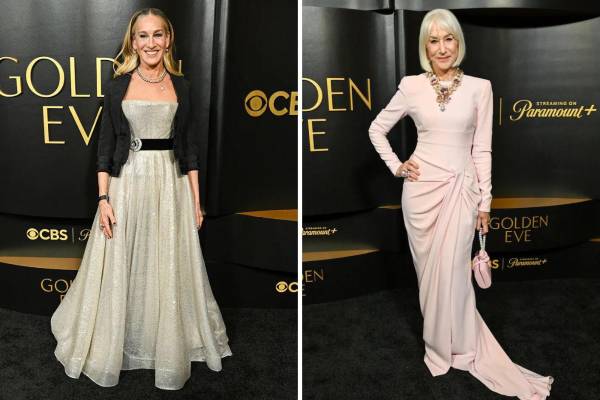 Sarah Jessica Parker y Helen Mirren reciben Globo de Oro Honorífico