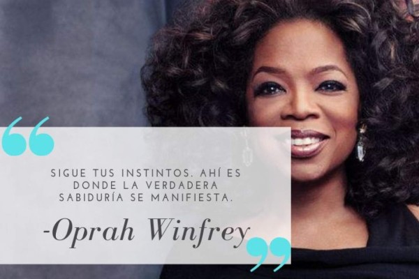 ¡Las frases más inspiradoras de Oprah Winfrey!