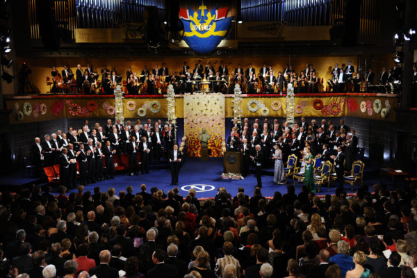 La ceremonia de los premios Nobel