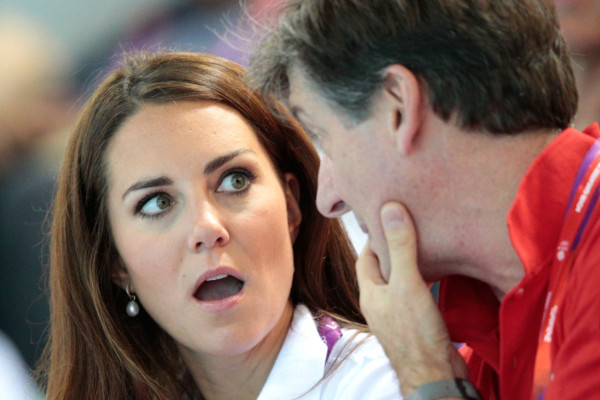 Kate Middleton y su expresión de sorpresa