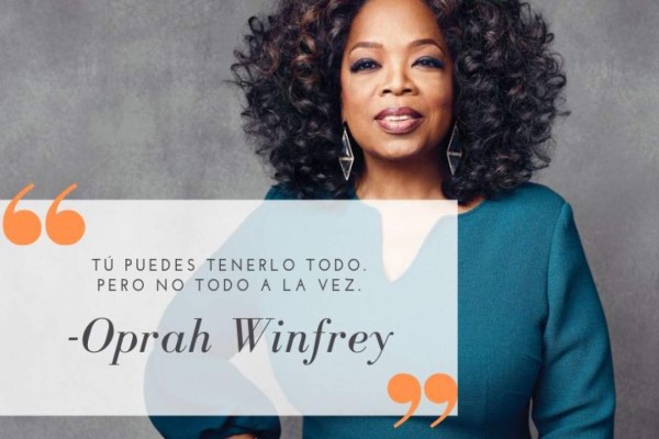 ¡Las frases más inspiradoras de Oprah Winfrey!