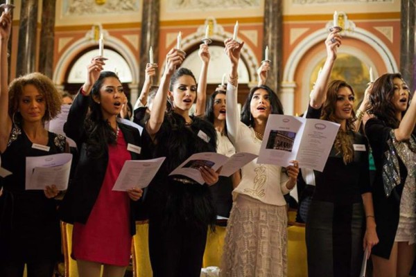 Homenaje a Miss Mundo Honduras